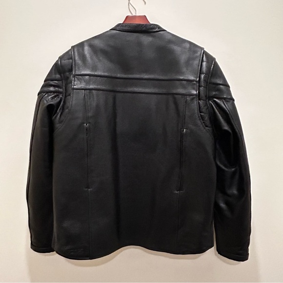 Z1R Bastion Black Leather Jacket Removable Lining Conceal/Carry Pockets - EUC+ - Picture 2 of 15